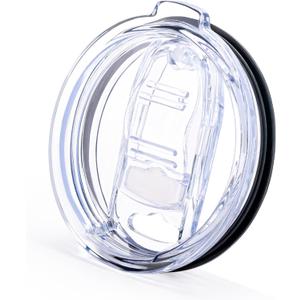 Prurex 20 oz Tumbler Replacement Lid for YETI Rambler, Atlin, SUNWILL Cup, Spill Proof Splash Resistant Lids Covers for 3.2" Cup Mouth