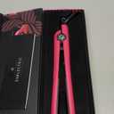 Evalectric Classic Styler Hair Straightener - 1.25" Ceramic Flat Iron with Floating Plates - Dual Voltage Hair Straightener - Negative Ion Technology - Travel Friendly - Pink