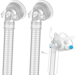 2 Packs QuietAir Elbow Tube for Airfit F40,Including 2 Short Tube 2 Elbow and 2 QuietAir Vent,Great Value CPAP Supplies by Medihealer