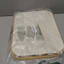 LONBET Laundry Basket with Lid, Made from Breathable Fabric | Aesthetic Clothes Hampers for Laundry with Side Handles & Sturdy Bamboo Frame (26 Gallons - Single, Beige)