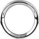 SUNPIE 7" Headlight Visor Trim Ring Motorcycle Headlamp Frenched Rings Decorate Accessories Compatible with Harley Trike Road King Touring Electra Glide Heritage Softail (Silver)