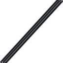 36 Inch Downrods for Ceiling Fans, Dia 1.02'' Ceiling Fan Extension Downrod in Matte Black Compatible, Unthreaded Ceiling Fan Extension Rod for Improved Airflow, Only Fan Boom, No Thread No Cord