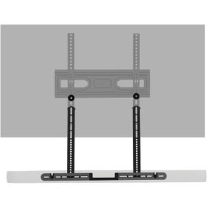 WALI Sonos Arc TV Mount for Sonos Arc & Sonos Arc Ultra, Soundbar Mounting Bracket up to 22 lbs, 2 Installation Under or Above TV, Hidden Design, Hardware Kit Included (Black)