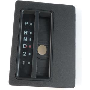 06130553 Automatic Floor Shift Indicator Bezel for Jeep Wrangler TJ 1997-2006 Black Replacement Bezel Trim Console 6130553