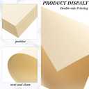 Fainne 150 Sheets Cream Cardstock, 8.5 x 11 Inch Cream Paper, 250 Gsm Card Stock Paper for Crafts, Coloring, Announcements, Printing at School, Office