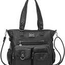 KL928 Large Purses for Women Shoulder Bag Tote Handbags Stylish Vegan Leather Hobo Bags Ladies