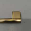 Cabinet Handle, Brass 11 in with 4 Screws