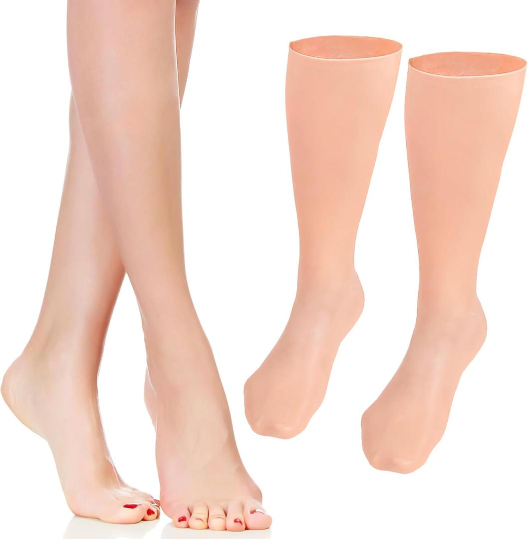 Moisturizing Socks Overnight SPA Sock: Cosmetic Moisturizing Socks Knee High Cracked Heel Dry Feet Treatment Women Men 1 Pair