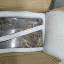Decorative Bookends for Bookshelves, Set of 2 Marble Bookends for Living Room, Office, Bedroom, Heavy Duty,2 Pieces, Brown