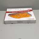 Air Fryer Basket for Oven with 50 Recipes, Extra Large 2 Piece Nonstick Crisper Tray & Basket, Stainless Steel Air Fryer Accessories for Crispy Foods Healthy Cooking, Dishwasher Safe, 16.5 x 12.5