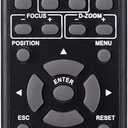 R017F Remote Control Fit for Hitachi Projector CP-A302WN CP-AW2519N CP-AW312WN CP-D27WN CP-D32WN CP-DW25WN CP-EW250N CP-X3021WN CP-X3030WN CP-W251NM CP-X4015WN CP-A221NM