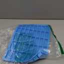 Mity rain 40 Cavities Rectangle Silicone Mold - Caramel Candy Trays Molds for Chocolate Truffles, Ganache, Jelly, Praline, Ice Cube Tray, Gummy(blue) (1PC)