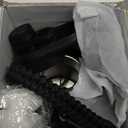 Insulated Water Bottle | Thickened Stainless Steel Vacuum Metal | Portable Sports Half Gallon Large Water Jug for Gym and Hiking with Straw, Carrier Bag, Handle Strap | BPA-Free 64 oz (Advanced Black)