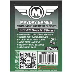 Mayday Games 7077 Clear Premium Card Sleeves 63.5x88 mm (4x50 Pack, 200 sleeves)