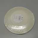 2 x Silver Spoons Opulence Collection Modern Cream Disposable Plastic Salad Plates - 9" (Pack of 10) - Perfect for Weddings, Parties & Special Events