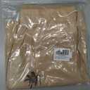 Men's Cotton Shorts Drawstring Waist Embroidered Tree Summer Vacation Beach Shorts (Medium, Khaki)