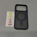 TORRAS for iPhone 17 Pro Case, Camera Control, Fit for MagSafe, Military-Grade Protection, Magnetic Slim Translucent Anti-Fingerprint Phone Case for iPhone 17 Pro 6.3", Deep Blue