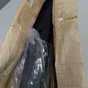 Muzata 42in Black Modular Cable Railing Post Side Mount Level Drilled RW47