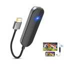 4K 1080P Wireless HDMI Display Adapter, WiFi Streaming Movies, Shows Receiver for i-Phone, i-Pad, Android, Tablet, Laptop, Window to HDTV/Monitor/Projector, Compatible Miracast, Air Play, DLNA