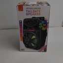iLive Electronics Wireless Tailgate Party Speaker, LED Light Effects, Built-in Rechargeable Battery, Black (ISB380B)