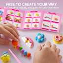 Klever Kits Air Dry Clay Painting, Air Clay Kit for Kids, 8 Pre-grooved Filling and Original Designed Boards, Easy Play and Non Toxic Material, Arts and Crafts for Kids Age 4-9 by JOVA