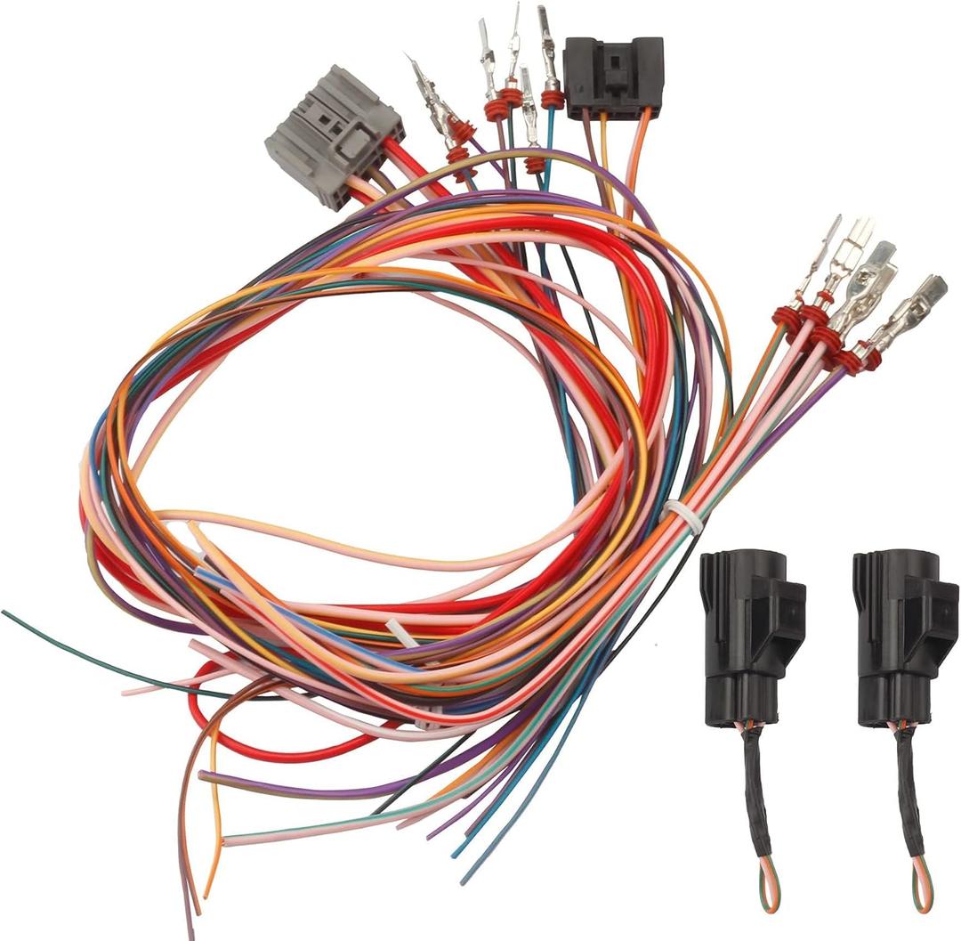 Dasbecan Auxiliary Switch Upfitter Wiring Kit Compatible with Ram 2500 3500 4500 5500 2013-2018 Replace # 68209998AC
