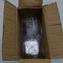 TOFLEN 100ct 2 oz Mini Dessert Cups with Spoons, Clear Plastic Reusable Small Party Serving Cups for Appetizers, Hors D'oeuvres Plates