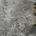 4ft White Christmas Tree - Premium Hinged Artificial Small Christmas Tree, Canadian Fir Full Bodied 4 Feet Tree with 320 Tips, Lightweight and Easy to Assemble Holiday Dcor Tree with Metal Stand