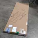 JSB No Assembly Folding Bookshelf, 5 Tier Industrial Metal Book Shelf for Storage, Vintage Wood Foldable Bookcase for Living Room, Bedroom, Office Organization Shelves (All White)