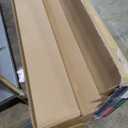 Mellow Naturalista Classic - 12 Inch Solid Wood Platform Bed with Wooden Slats, No Box Spring Needed, Easy Assembly, Queen, Pine