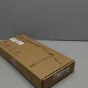 ONEMIX 42" LED Desk Lamp with Clamp, Architect Desk Light with Remote, Adjustable 4-Segment Bar, 1800LM Bright, Eye-Caring Desk Lamp for Home Office, Reading, Study, Dual Monitors, Easter (Black)