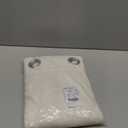 NICETOWN Flax Linen Semi Sheer Curtains 96 inches Long, Grommet Vertical Drapes Privacy Added with Light Filtering Window Treatments for Bedroom/Living Room, Natural, W55 x L96