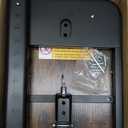 Adjustable Height TV Tray Table with Bumper Rounded Corner Design & Flip-top Side Table for Bedroom, Living Room, Bathroom and Study, End Table for Eating, Dinner or Laptop, Brown