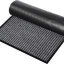ToLanbbt Commercial Floor Mat 3' x 5' Front Door Mat Extra Large, Industrial Hallway Runner Rug Heavy Duty Outdoor Indoor Utility Mat Low Profile Entryway Carpet Non Slip Backing for Home Office