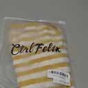 Dog Shirt Striped Dog Clothes Stretchy Vests Soft Cotton for Small Medium Large Dogs Boy Girl Puppy Clothes Lightweight Cat Outfit Kitten Tank Top Apparel T-Shirts Pack-2 Yellow & Rust, 3XL