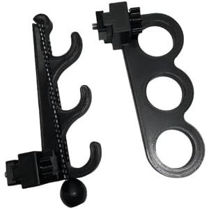 Compatible with Tacoma Bed Rail Fishing Rod Holder Fishing Rod Holder forTruck Beds Fit Above-The-Bed Version, 3 Rod Capacity