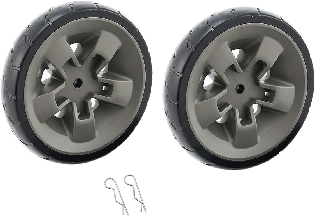 Genesis II Grill Wheels Replacement for Weber Genesis 2 GS4 200 300 400 600 Series Wheel Parts 67445 Grill Wheels Weber II E-310 E-410 E-610 E-315 E-210 Grill Replacement Parts LX E-340 S-340 8 Inch