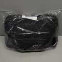 BYMECOST Lumbar Support Pillow for Car, Memory Foam Car Seat Back Support Pillow for Driving, Back Cushion with Strap for Pain Relief, Ergonomic Back Cushion for Office Chair, Wheelchair (Black)