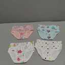 Pack of 6 Boboking Soft Cotton Underwear Toddler Girls'Briefs Soft Undies (Pink,2T/3T)