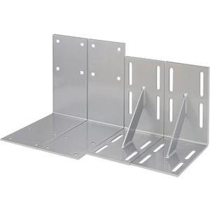 Dock Corner Brackets Hardware,Dock Brackets Hardware for Stationary/Floating Docks, Heavy Duty L-Shaped Outside and Inside Corner Bracket Plates for Stabilizing Frame