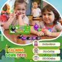 Easter Basket Stuffers Gifts for Kids Boys Girls 3Pcs Color Sorting Sensory Toys for Kids with Autism Toddler Toys for Airplane Travel Road Trip Preschool Montessori Toys Fine Motor Skills A