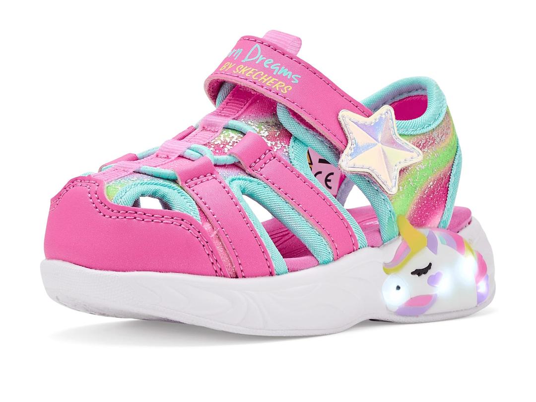 Skechers girls Unicorn Dreams Sandals 303106n (Toddler), 9 Pink/Multi 