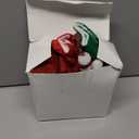 Boao Christmas Refrigerator Door Handle Cover Santa Snowman Kitchen Appliance Handle Covers Decorations for Fridge Microwave Oven Dishwasher Christmas Handle Protector (Elegant Style)