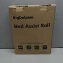 Bed Rails for Elderly Adults Safety - ASTM Approved, 350 LBS Capacity, Tool-Free Assembly, Non-Slip Ergonomic Handle with Storage Pocket, Safe Bed Rails for Seniors