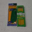 Ticonderoga Wood-Cased Pencils, Pre-Sharpened, #2 HB Soft, Yellow, 18 Count