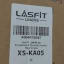 LASFIT Floor Mats for KIA Optima 2020 2019 2018 2017 2016 & Hyundai Sonata & Hybrid 2019 2018 2017 2016 2015, All Weather TPE Custom Fit Accessories Floor Liners 1st & 2nd Row Car Mats, Black