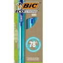 Bic Corporation RGLE4BE Ecolutions Gel Pen, Retractable, Medium 1 Mm, Blue Ink, Blue Barrel, 4/pack