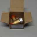 RV Vacuum Breaker Check Valve, Replace Leaking Vacuum Breaker on Black Tank Check Valve for RV Camper Trailer Flusher, 571-VAC-CHK-A Brass Breaker to Improve Freshwater