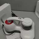 Mattress Vacuum Cleaner, Handheld UV Bed Vacuum Cleaner 16KPa & 12800 Vibrations Per/Min Upgraded Effectively Clean Up Bed, Pillows, Cloth Sofas, Carpets and Ther Fabric Surfaces (Red - Wired)