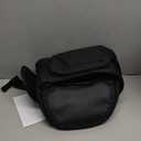 Momcozy Hip Seat Baby Carrier - Adjustable Waistband with Original 3D Belly Protector, Ergonomic Carrier with Various Pockets for Newborns & Toddlers up to 45lbs (Black, Medium)